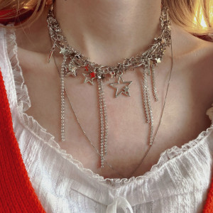 Подвеска звёзды и цепочки bt683 shg28