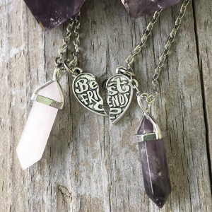 Парная подвеска с кристаллом bf320 shg28