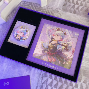 Боги Impact miHoYo набор шикиши, значок Аяка  ayaka bt119