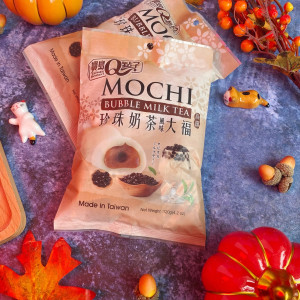 Моти Дайфуку с молочным чаем и шариками тапиоки баббл-ти Q-idea