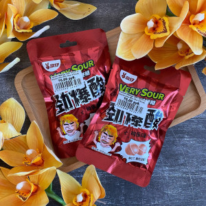 Кислые леденцы VERY SOUR со вкусом колы 26гр (20шт в блоке)