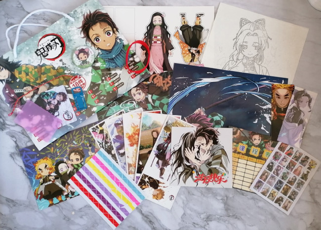 Kimetsu no Yaiba набор подарочный канц.aw0677 shg14 Kimetsu no Yaiba набор подарочный канц.aw0677 shg14