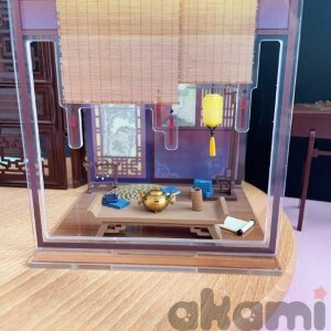 Qing Cang акриловый румбокс с мебелью (Спецзаказ) Фиолетовая комната