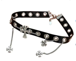 Чокер с заклёпками и крестами bl443 shg28
