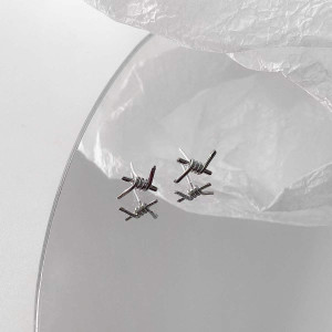 Серьги проволока bf073 shg28