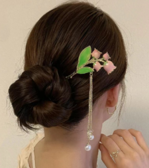 Шпилька цветы колокольчики bl441 shg28