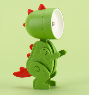 Светильник динозавр зелёный 10см bv034 shg02