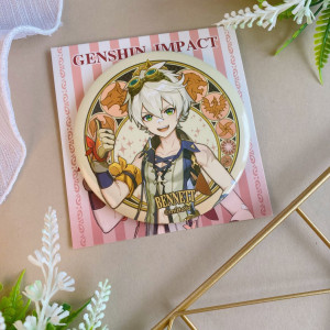 Боги Impact miHoYo оф. Значок Беннет bennett bt072