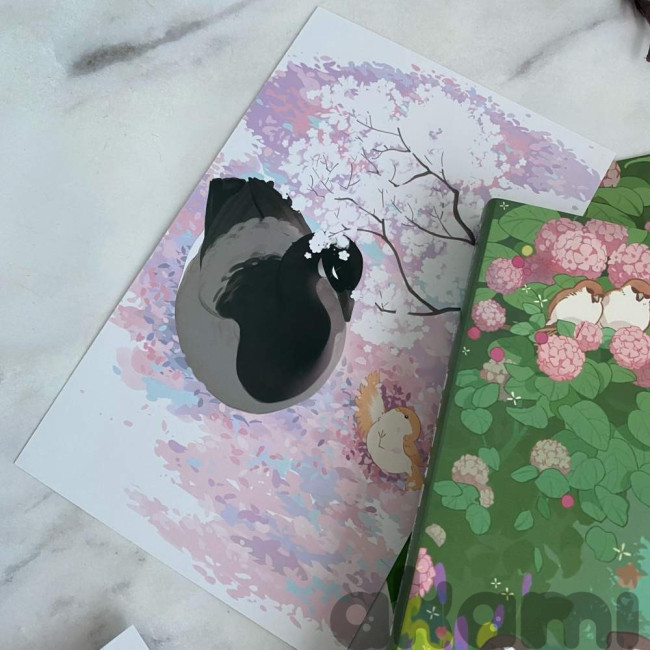 Mosspaca Северная птица, южная птица маньхуа (Спецзаказ) Расширенный набор Mosspaca Северная птица, южная птица маньхуа (Спецзаказ) Расширенный набор