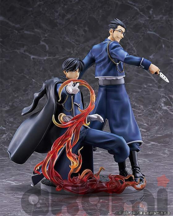 Roy Mustang & Maes Hughes (Fullmetal Alchemist)