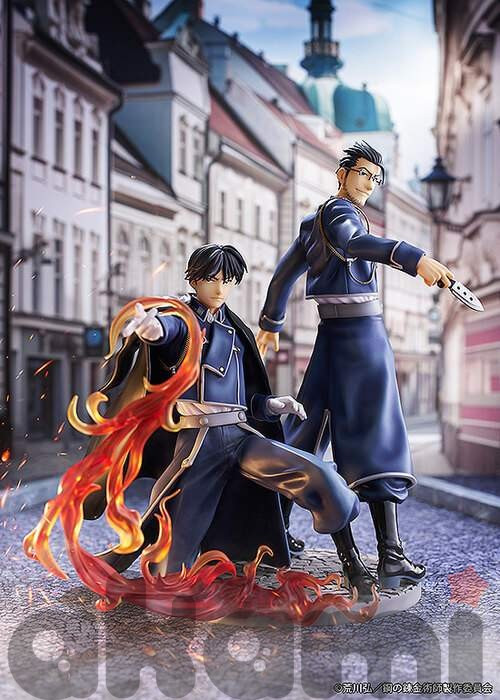 Roy Mustang & Maes Hughes (Fullmetal Alchemist)