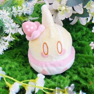 Genshin Impact плюшевый слайм десерт (Спецзаказ) Электро клубничный торт