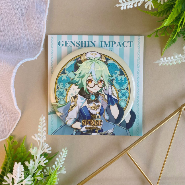 Genshin Impact miHoYo оф. Значок Сахароза sucrose bt075