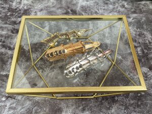 Кольцо коготь at0266 shg28