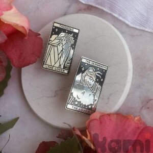 Scum Villain’s System металлический пин Мобэй и Шан Цинхуа от от Djuney9 (Спецзаказ)