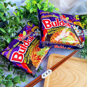 Лапша б/п со вкусом со вкусом курицы, перца и лайма Hot Chicken Flavor Ramen Habanero Lime 135г