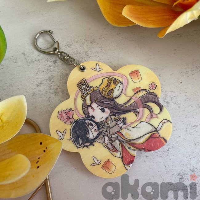 Heaven Official's Blessing Благословение Небожителей фигурный брелок зеркало Се Лянь и Хуа Чэн SANFU (Спецзаказ) Heaven Official's Blessing Благословение Небожителей фигурный брелок зеркало Се Лянь и Хуа Чэн SANFU (Спецзаказ)