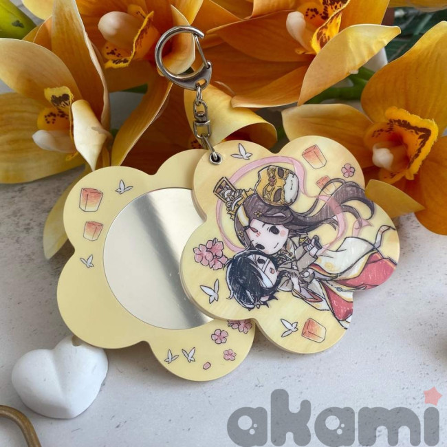 Heaven Official's Blessing Благословение Небожителей фигурный брелок зеркало Се Лянь и Хуа Чэн SANFU (Спецзаказ) Heaven Official's Blessing Благословение Небожителей фигурный брелок зеркало Се Лянь и Хуа Чэн SANFU (Спецзаказ)