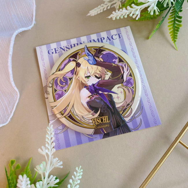Genshin Impact miHoYo оф. Значок Фишль fischl bt074