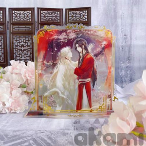 Heaven Official's Blessing Благословение Небожителей акриловый стенд к Дню Рождения Хуа Чэна от художника HABAN (Спецзаказ)