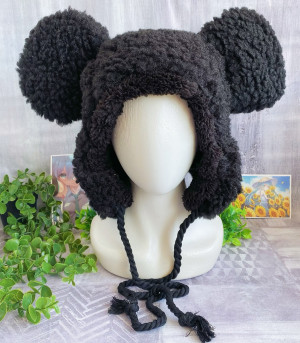 Шапка с большими ушами bu633 shg13