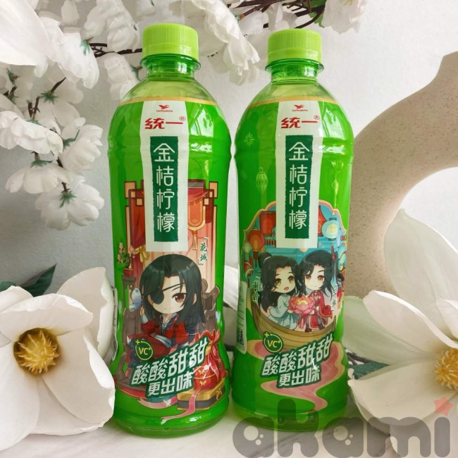 Heaven Official's Blessing Благословение Небожителей напиток со вкусом кумквата и лимона 统一 (Спецзаказ) Heaven Official's Blessing Благословение Небожителей напиток со вкусом кумквата и лимона 统一 (Спецзаказ)