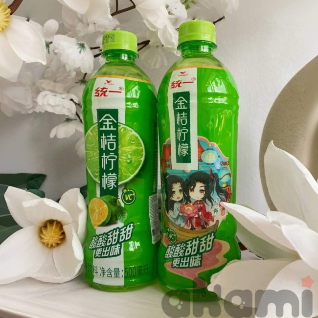 Heaven Official's Blessing Благословение Небожителей напиток со вкусом кумквата и лимона 统一 (Спецзаказ) Heaven Official's Blessing Благословение Небожителей напиток со вкусом кумквата и лимона 统一 (Спецзаказ)