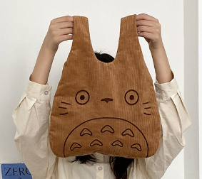 Шопер Тоторо коричневый bu730 shg15