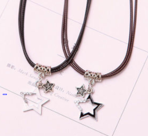 Парные кулоны звездочки ar0185 shg7