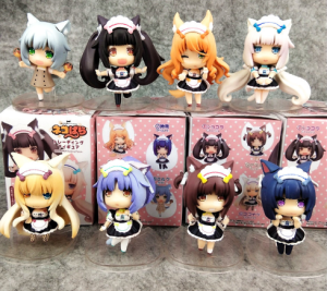 Неко-горничные фигурка 8см  bv296 shg22