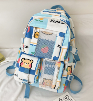 Рюкзак с кармашками и животными bh937 shg15