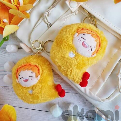 Плюшевый брелочек Картошка креветочка из Волк и Найденыш / Old Mosspaca (Спецзаказ)