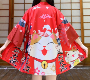 Хаори с манекеи неко XL bv321 shg13