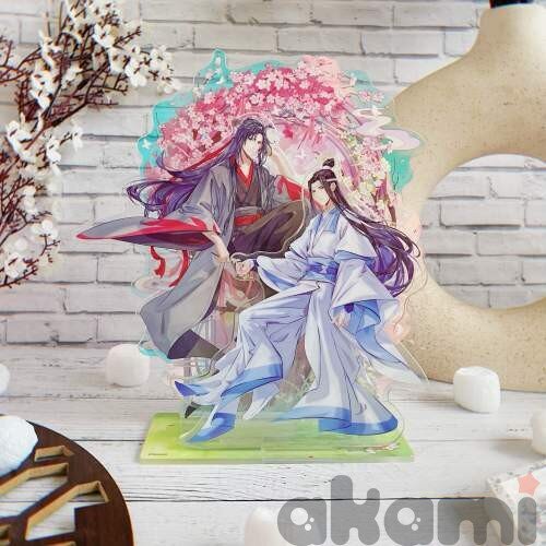 Mo dao zu shi Магистр Дьявольского Культа акриловый стенд Вэй Усянь (Вэй Ин), Лань Чжань Веселье в разгар весны (Спецзаказ)