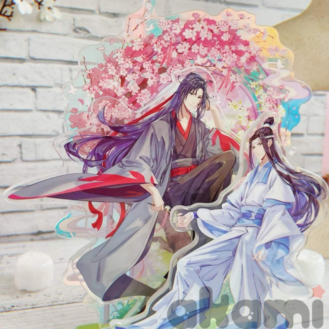 Mo dao zu shi Магистр Дьявольского Культа акриловый стенд Вэй Усянь (Вэй Ин), Лань Чжань Веселье в разгар весны (Спецзаказ)