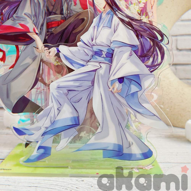 Mo dao zu shi Магистр Дьявольского Культа акриловый стенд Вэй Усянь (Вэй Ин), Лань Чжань Веселье в разгар весны (Спецзаказ)