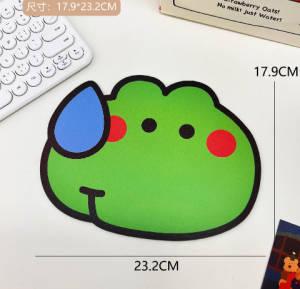 Коврик для мыши сконфуженная жаба 15х23 bu809 shg11