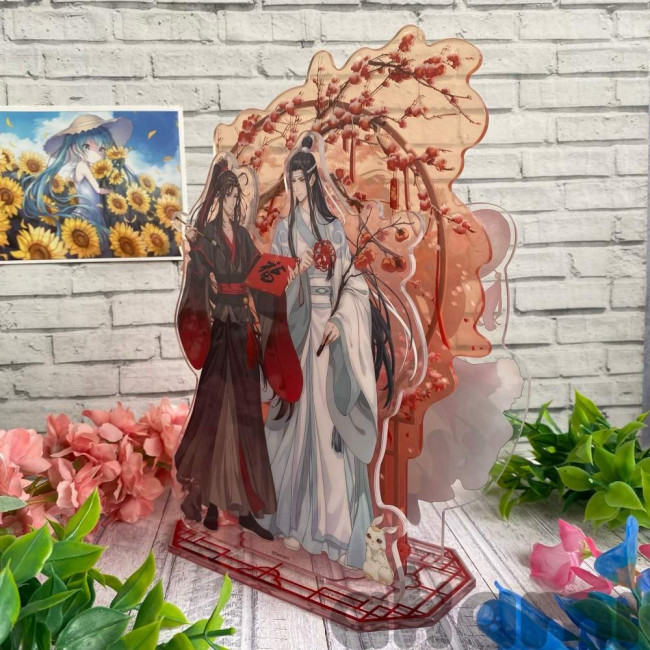 Mo dao zu shi Магистр Дьявольского Культа новогодний акриловый стенд  Вэй Ин и Лань Чжань (Спецзаказ)