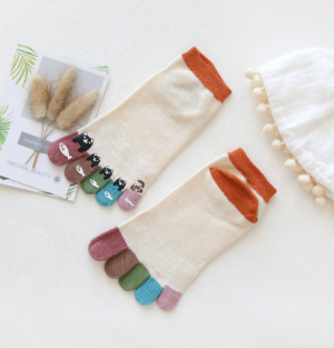 Носки цветные пальцы bu988 shg02