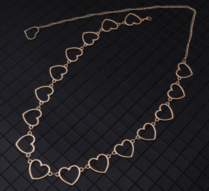 Цепочка на одежду фигурная av0226 shg28