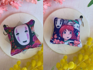 Spirited Away брелок-подушка 5х5 см br374 ufa