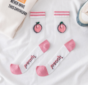 Носки прозрачные персик bp843 shg01