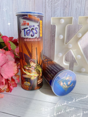 Oishi Toss Чипсы со вкусом острых крылышек 85 гр., 24 шт.