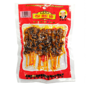 Соевые шашлычки на шпажках остро-пряные 80гр