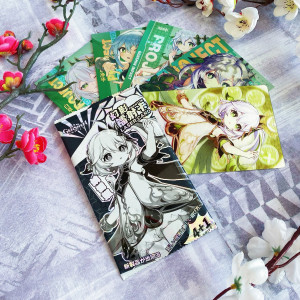 Боги Impact Нахида карточки коллекционные 5 шт в блистере bv533