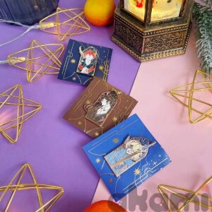 Genshin Impact металлические пины от Djuney9 (Спецзаказ) Genshin Impact металлические пины от Djuney9 (Спецзаказ)