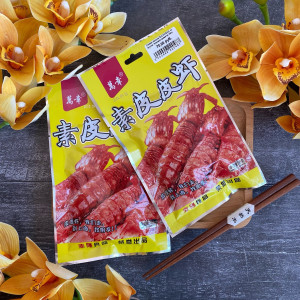 Соевая закуска SULONGXIA со вкусом тигровой креветки 38гр (20шт в блоке)