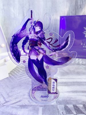 Боги Impact miHoYo 2d фигурка Райдэн rayden bt059