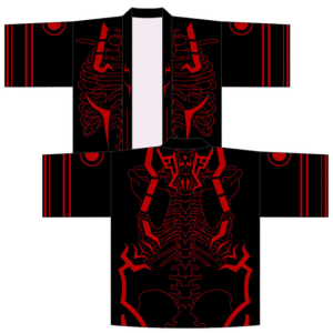 Японская накидка хаори xl av081 shg13