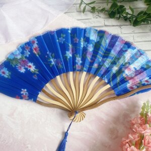 Веер с цветами bt516 shg29